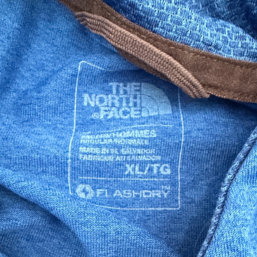 The North Face Royal Blue Hooded Performance Pullover - Picture 3 of 4
